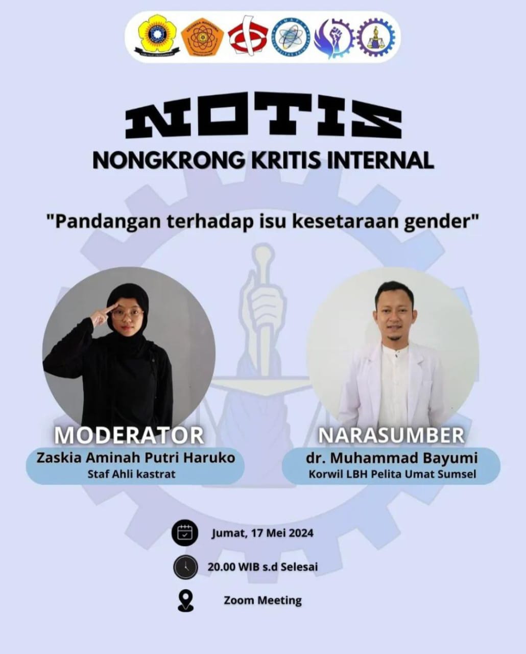 NOTIS : Nongkrong Kritis Internal